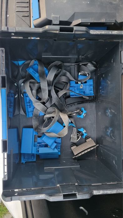 Zabudowa bagażnika Sortimo CarMo Kombi / Van + 5 walizek L-BOXX + pasy
