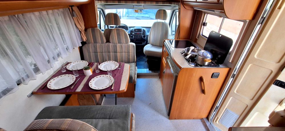 Aluguer Autocaravana Fiat Mc Louis 4pax