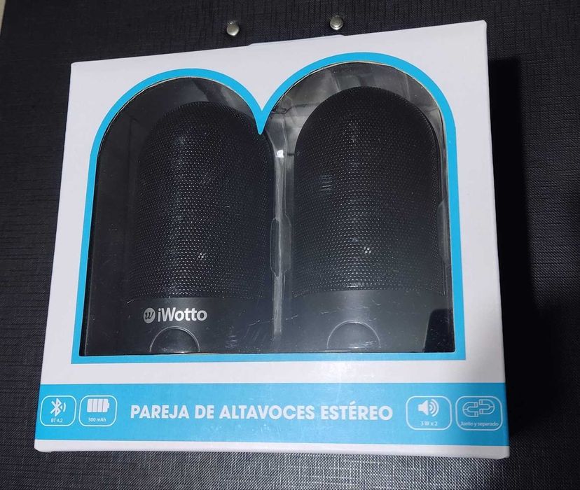 Colunas iWotto Bluetooth