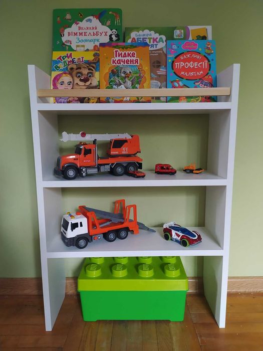 Стелаж полиця поличка для іграшок