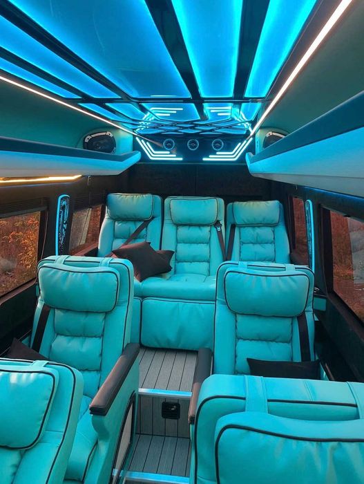Переобладнання бусів ПІД КЛЮЧ (Vito, Sprinter, Crafter) Перетяжка, Обшивка, Тюнінг салона