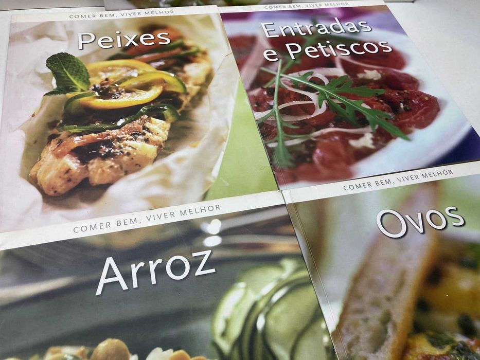 5 Livros 'Comer Bem, Viver Melhor'