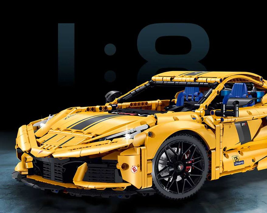 ‼️ПІД ЗАМОВЛЕННЯ ‼️Конструктор GULY 1:8 Technic Corvette C8