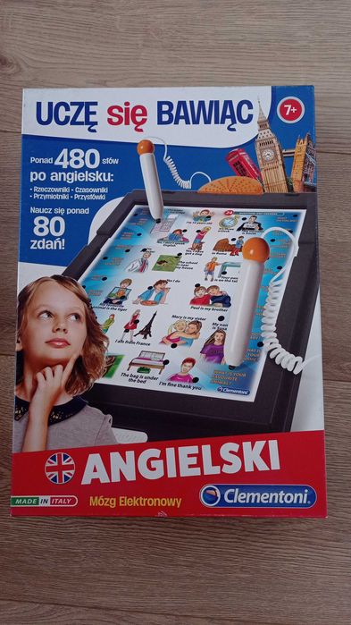Język angielski dla dzieci Clementoni, Uczę się bawiąc