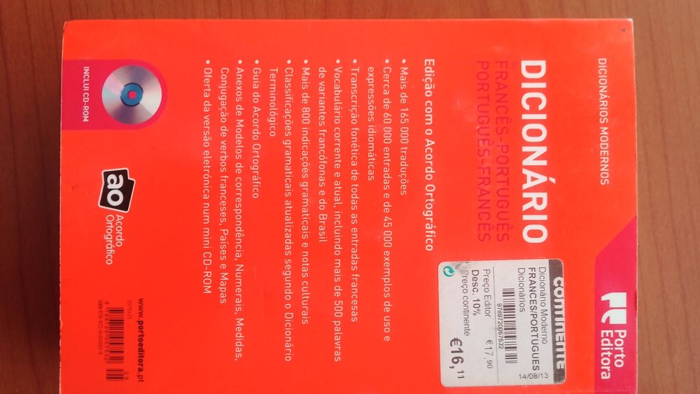 Dicionário francês-português e português-francês