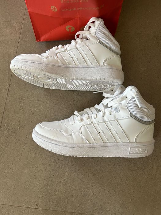 Sapatilhas Adidas Couro cano Alto