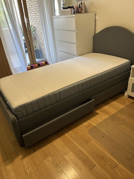 Cama Individual Ikea com colchão