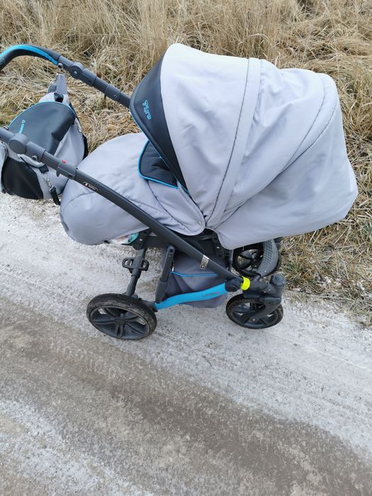 Wózek 3 w 1 Camarelo Piro używany