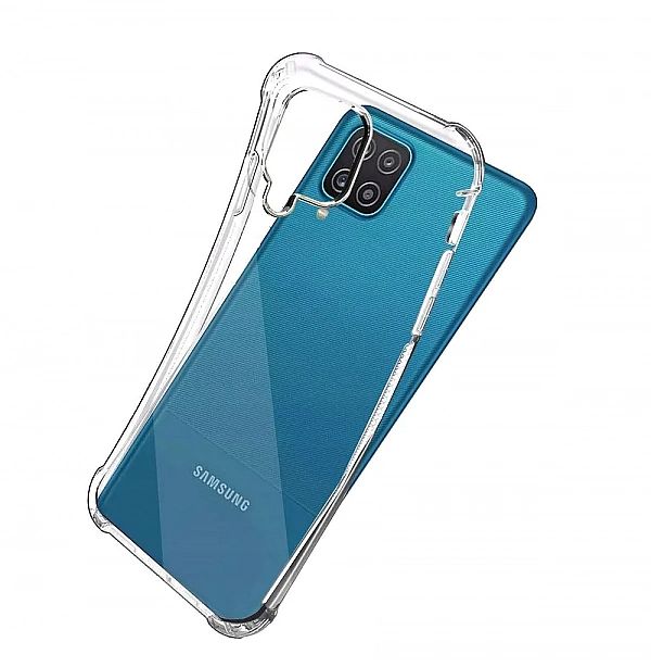 Etui Bezbarwne + Szkło do Samsung Galaxy A12