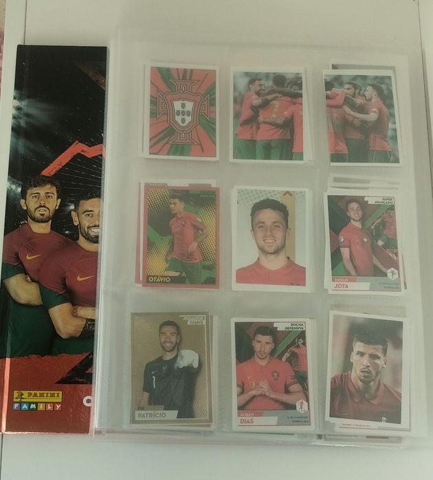 Cromos fome de vencer 2018, 2021 e 2022