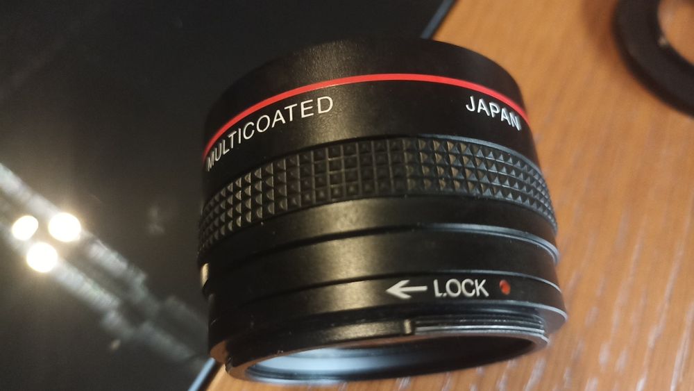 Grande angular Vídeo da Vivitar 0.5 X