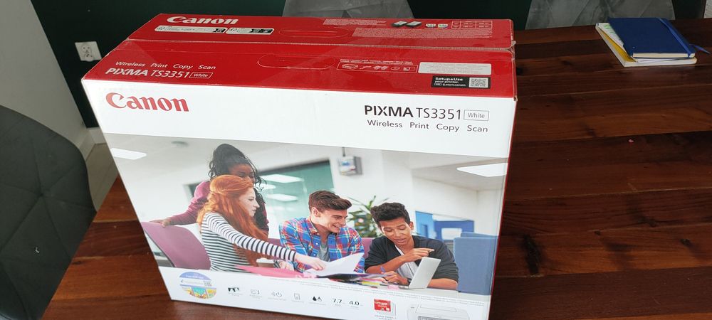 Drukarka Canon TS3351 kolor biały