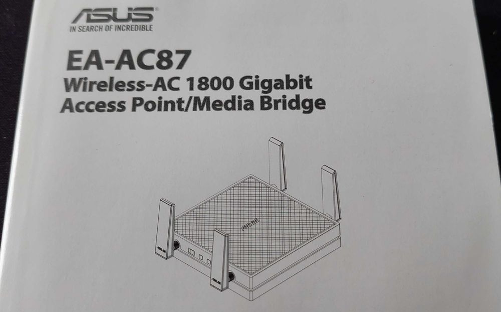 ASUS ROUTER 5G - EA-AC87  c/ novo