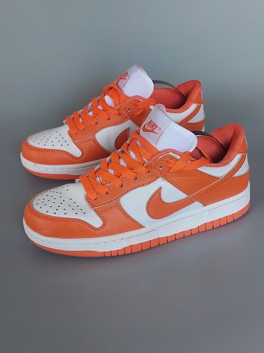 Кросівки жіночі Nike Dunk Low Orange White 37.5 / 23.5 см жіноче взуття