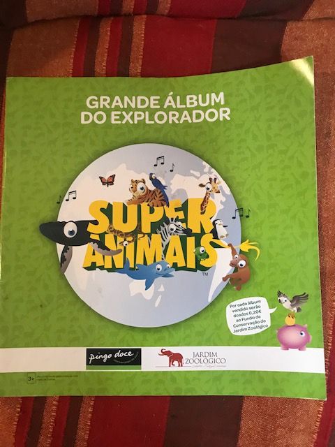 Cadernetas super desportos e super animais Pingo Doce