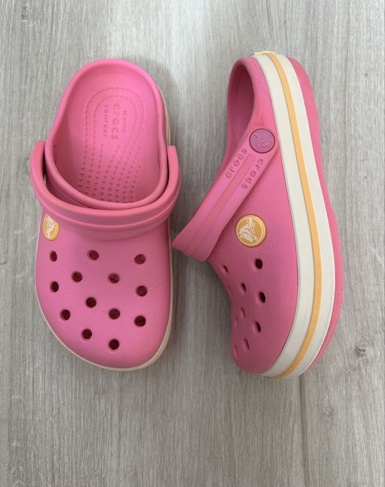 дитячі сабо Crocs Crocband Kids  для дівчинки