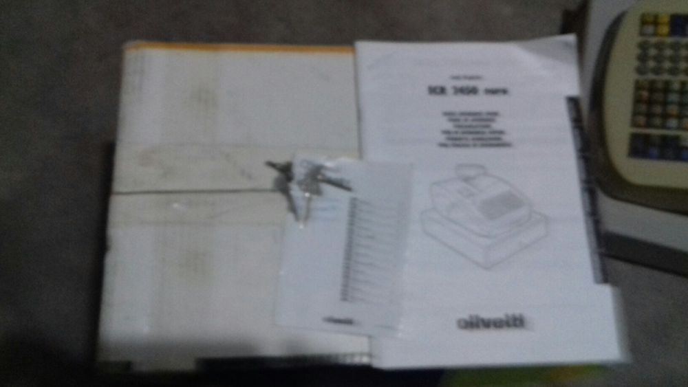 Máquina Registadora Olivetti ECR 2450 Euro