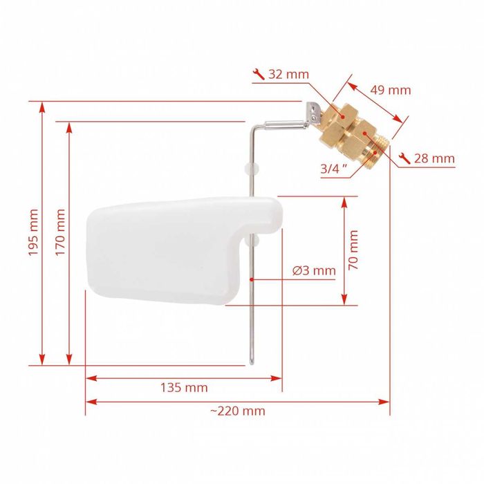 Zawór do poideł niezamarzających, Kerbl