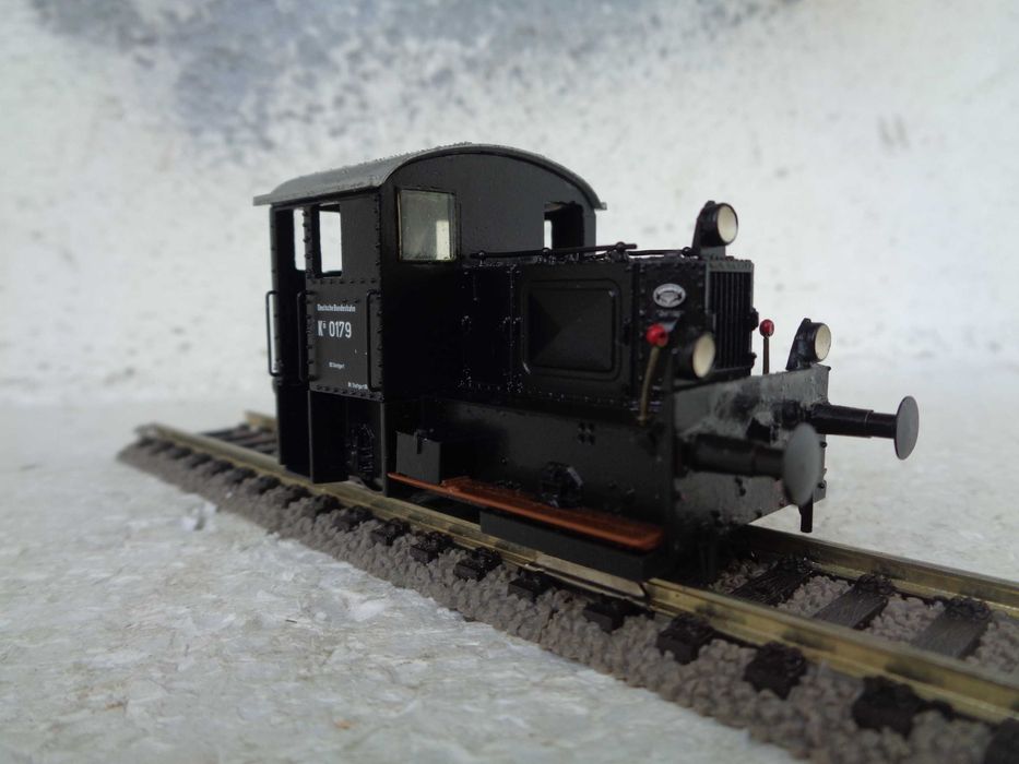 1:87 BRAWA Locomotiva diesel  Comboio de manobras