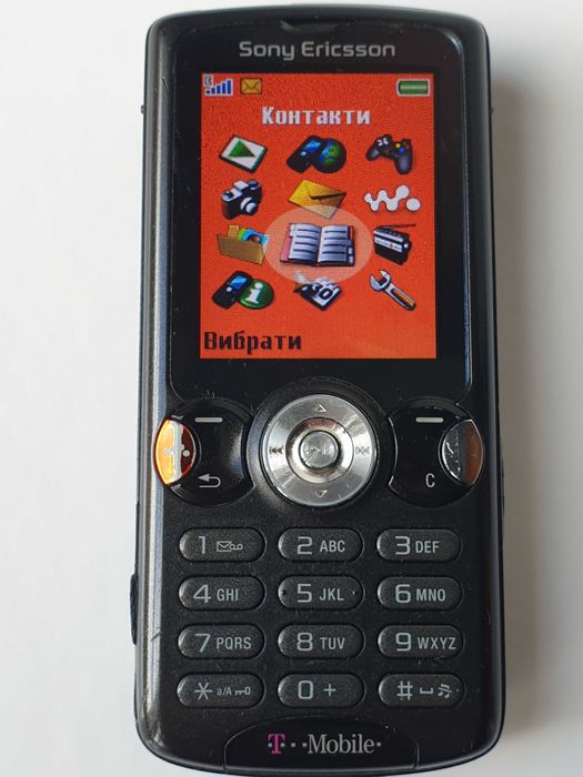 телефон Sony Ericsson W810i Walkman Memory Stick PRO Duo 1GB зарядне