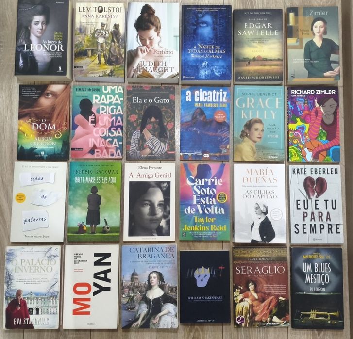 Stephen King, Yrsa, Follett, Zafón, Nesbo, Lackberg