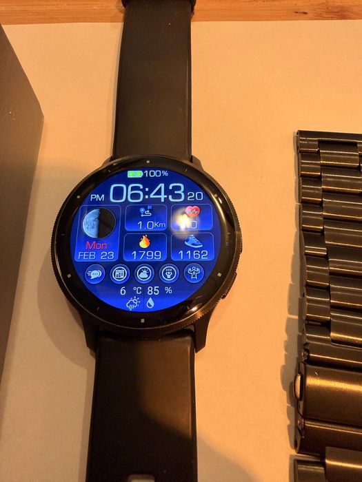 Garmin Venu 3 45mm czarny + dodatkowe paski