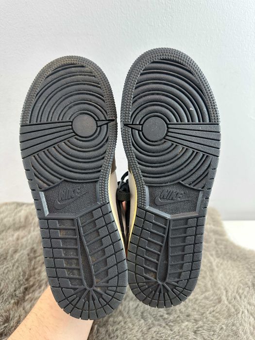 Buty damskie skórzane sneakersy nike air jordan 1 mid se 38