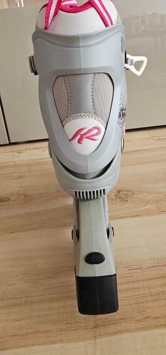 Rolki damskie K2 rozm 40/26cm jak Nowe!