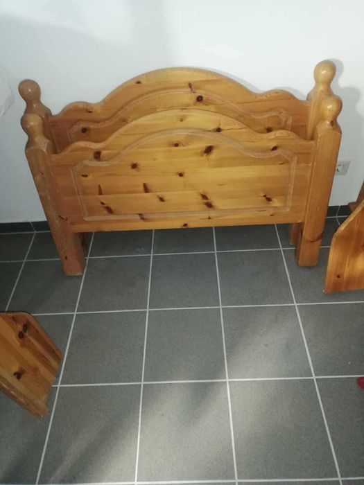 Łóżko drewniane 100x200