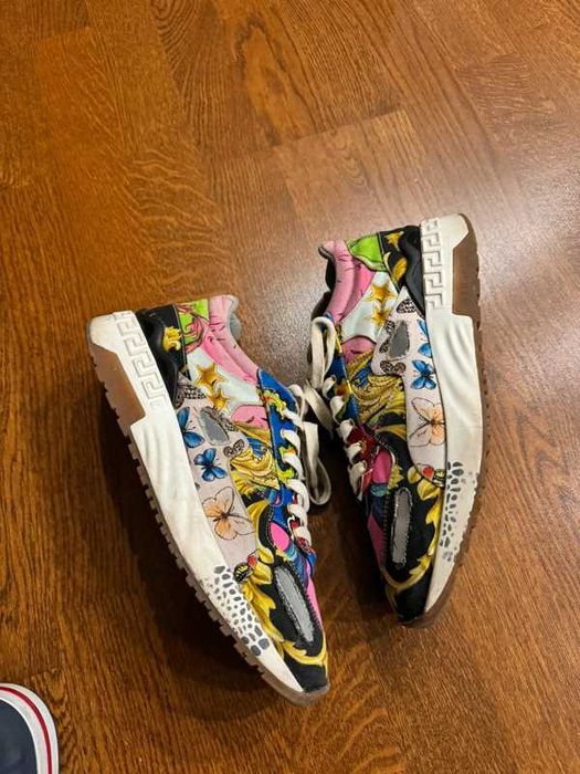 Buty Versace Achilles Baroque Sneakers Multicolor 43