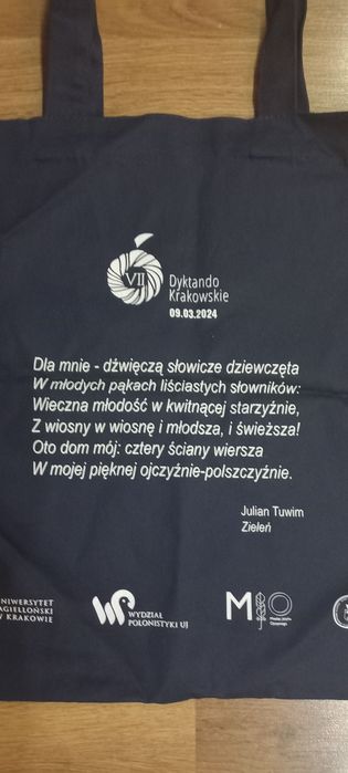 Torba dyktando Krakowskie UJ
