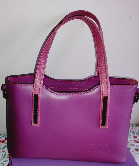 Torebka włoska w kolorze fuksji