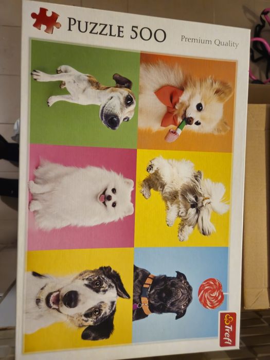 Puzzle zestaw 9 opakowań