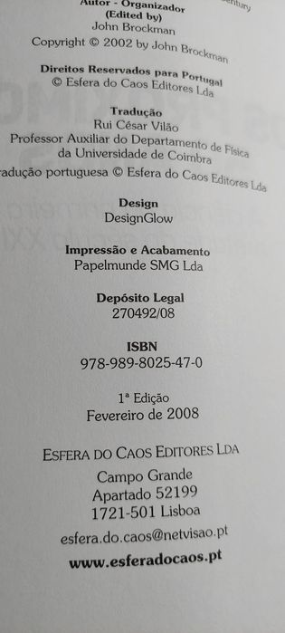 Os Próximos 50 Anos - John Brockman (2008)