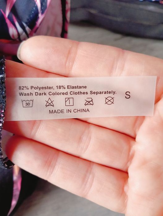 Nowy strój kąpielowy, dwuczęściowy strój kąpielowy,kostium kąpielowy,S