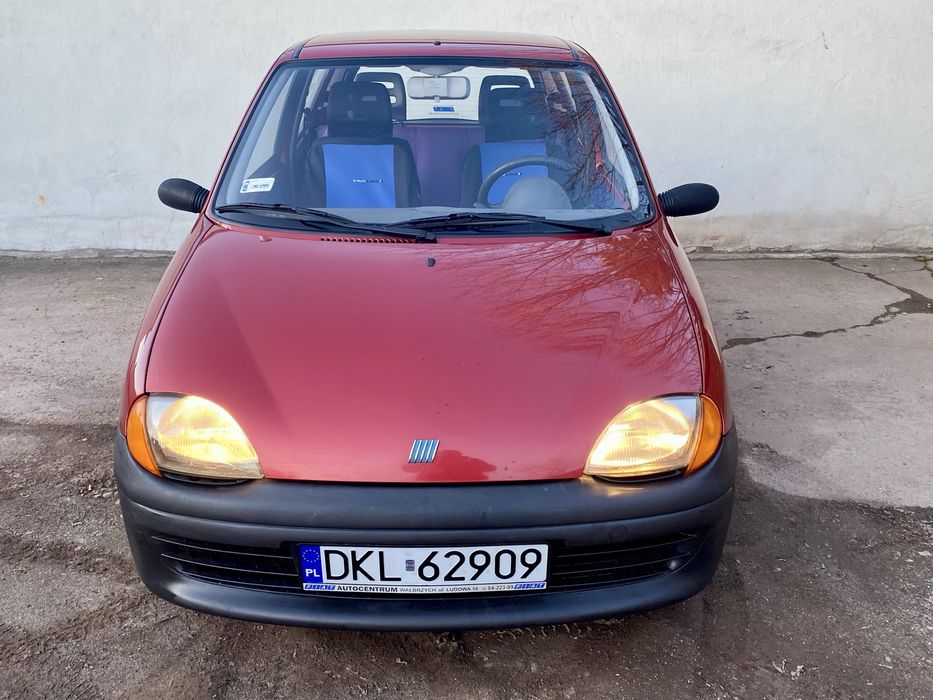 Fiat Seicento Young, 899cm, 78tys km, Salon Polska.
