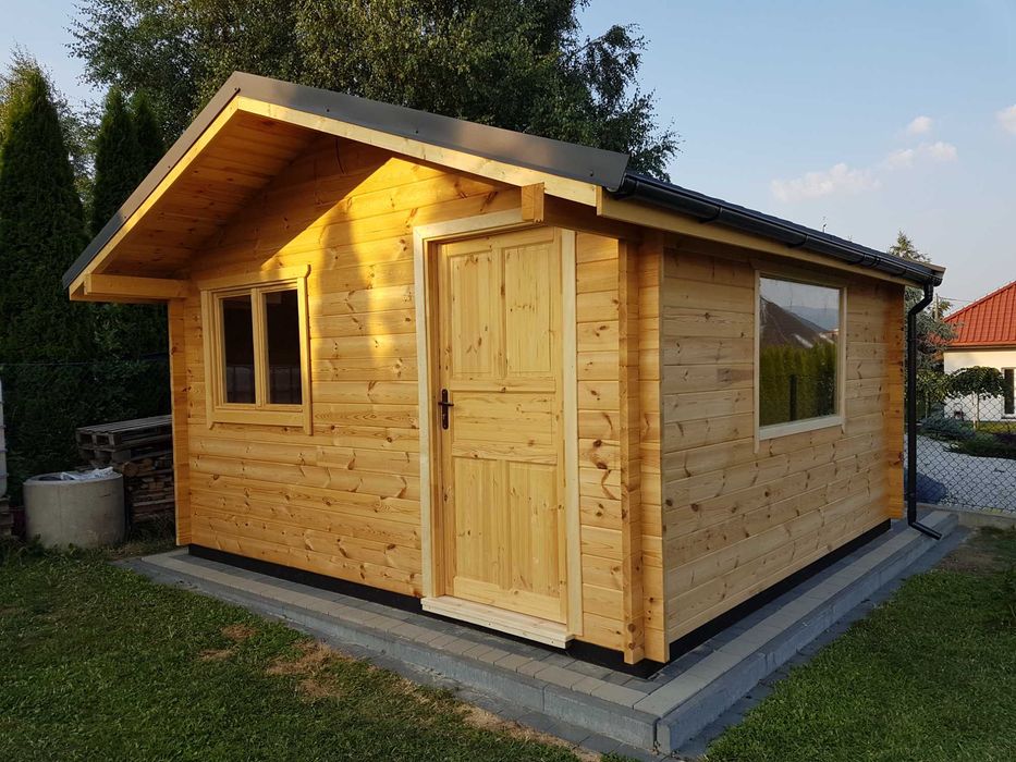 Domek 16m2  Narzędziowy, Ogrodowy, Gospodarczy ,ściana gr 44mm