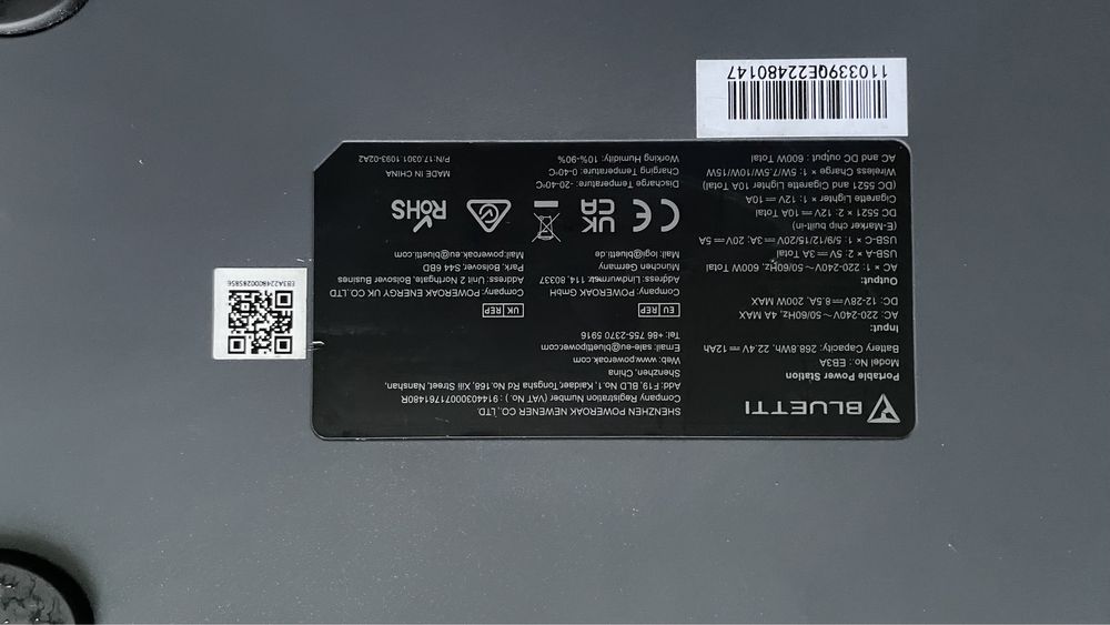 Продам  600w BLUETTI  eb3a