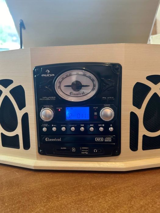 Вініловий ретро програвач Стереосистема Auna NR-620