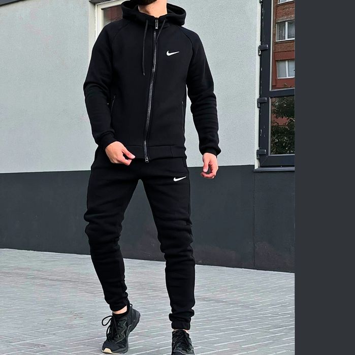 Теплий спортивний костюм Nike (лакоста) (грубий фліс) 44 46 48 50 52