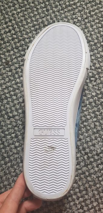 Nowe Guess tenisówki trampki Jeans dżinsy wkładka 24 cm