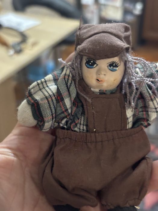 Zabawka lalka porcelana