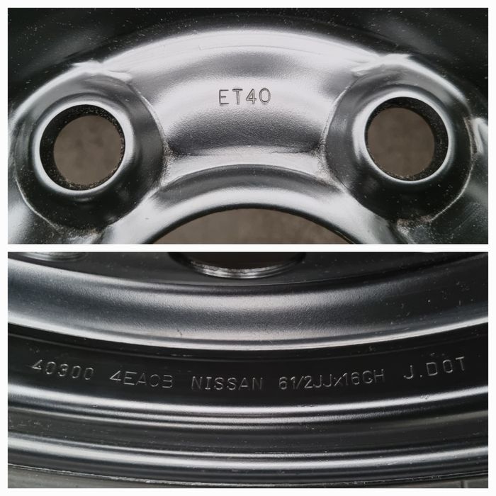 NOWE Koła Zimowe Stalowe z czujnikami 16" Nissan Qashqai 5x114,3