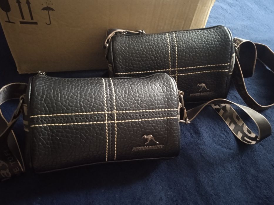 Кожаная сумка корос- боди