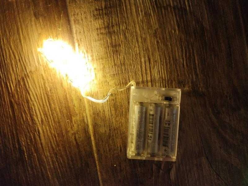 led гірлянда білого кольору 5м 50 led usb