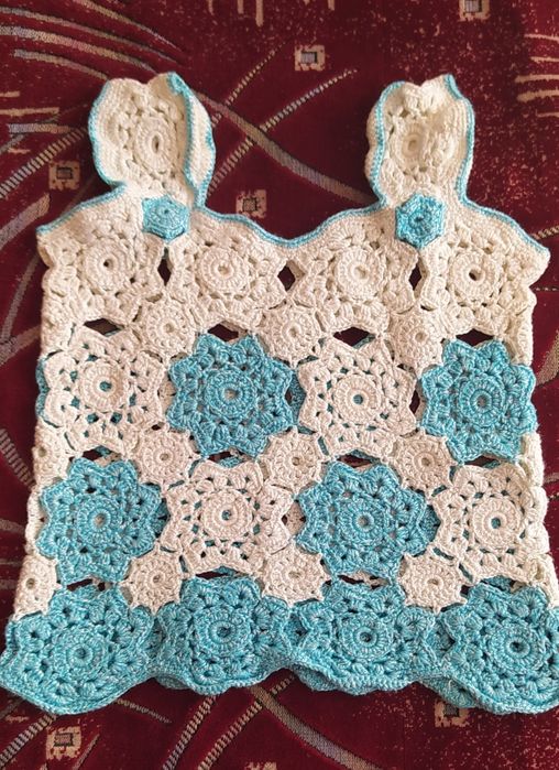 Топ вязаний  дитячий