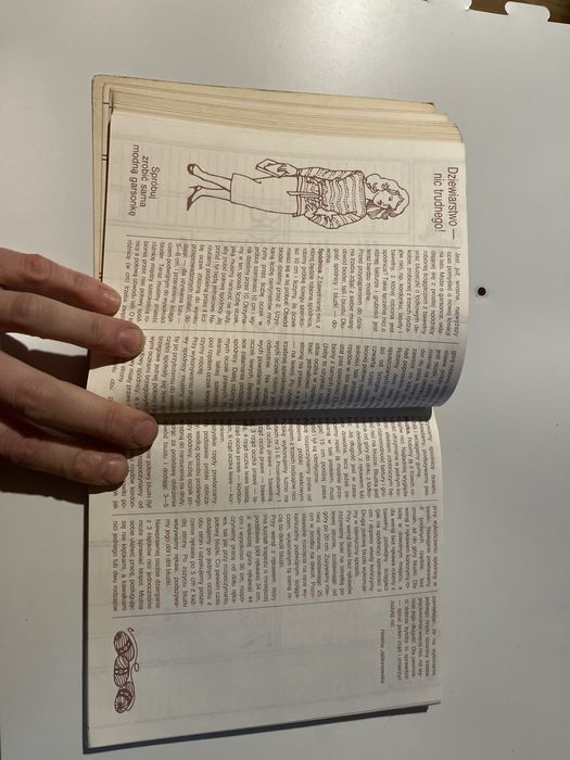 Kalendarz dla Pani Domu 1991 pusty