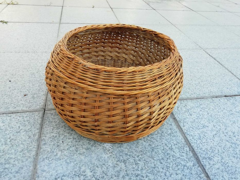 Cesto palha - arrumação/decoração