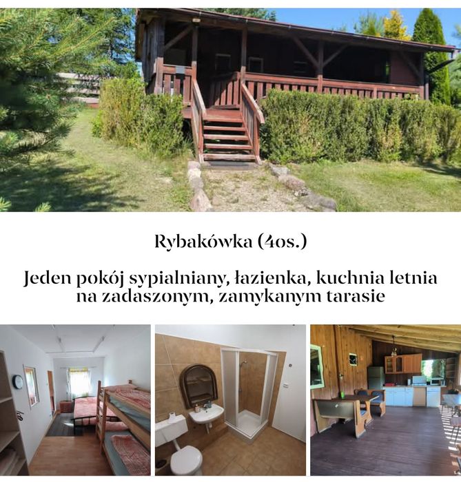 Domki nad jeziorem (Nowe Drawsko), camping, Wiejskie Serce