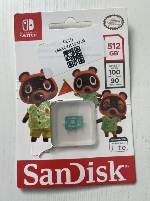 SanDisk microSDXC Nintendo Switch 512GB